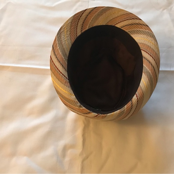 Etro Mens Large Linen & Silk Hat - Picture 2 of 4